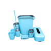 Eight Pc Bathroom Set