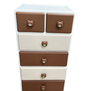 Teddy Bear 5-Tier Storage Cabinet