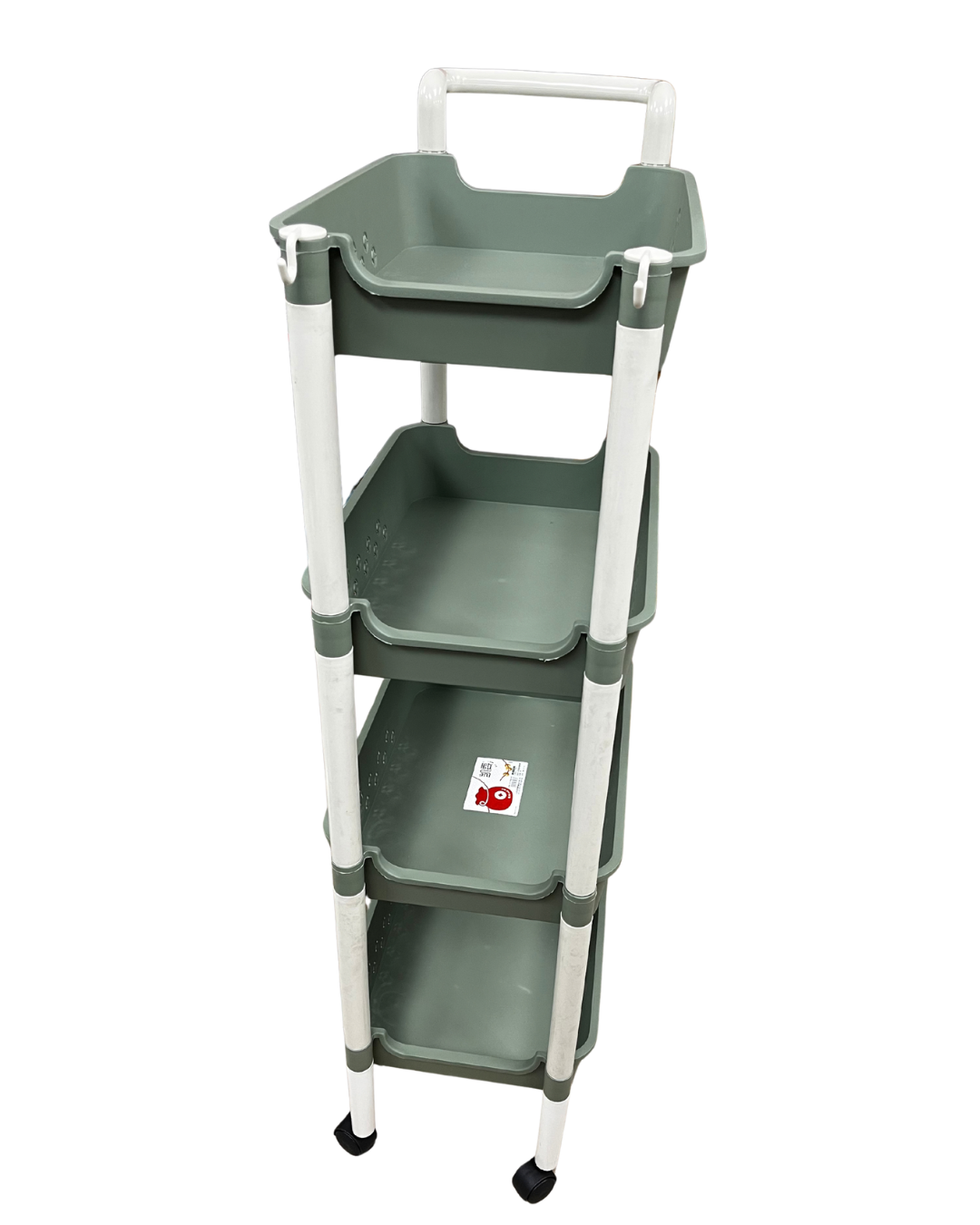 4-Tier Vegetable Trolley - Image 2