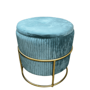 Modern Tufted Accent Storage Stool/Pouf