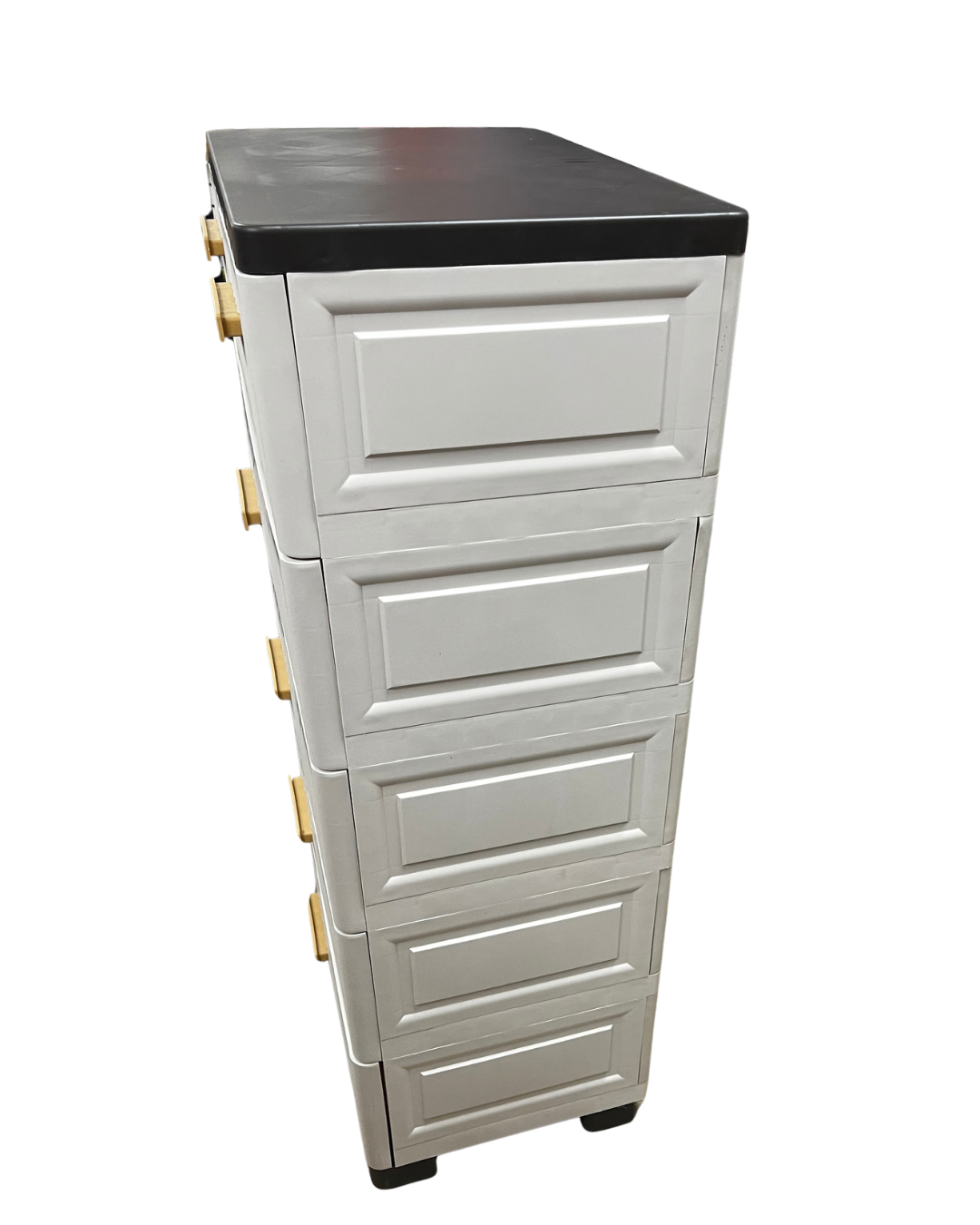 5-Tier Fluted Storage Chest with 6 Drawers - Image 4