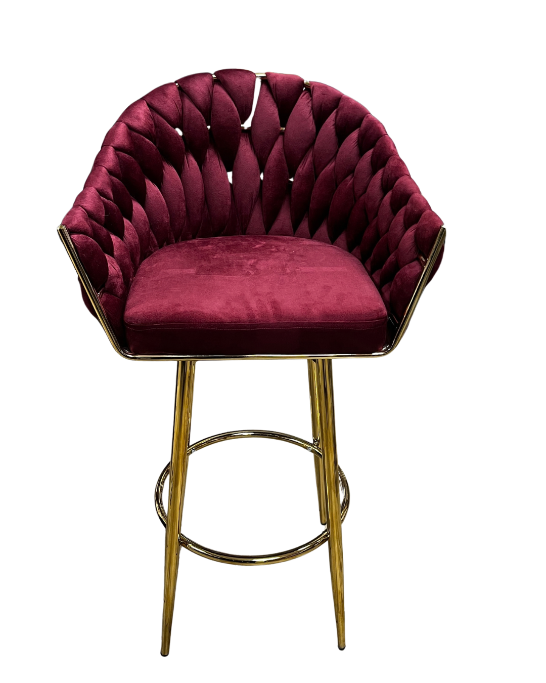 Velvelt Bar Stool