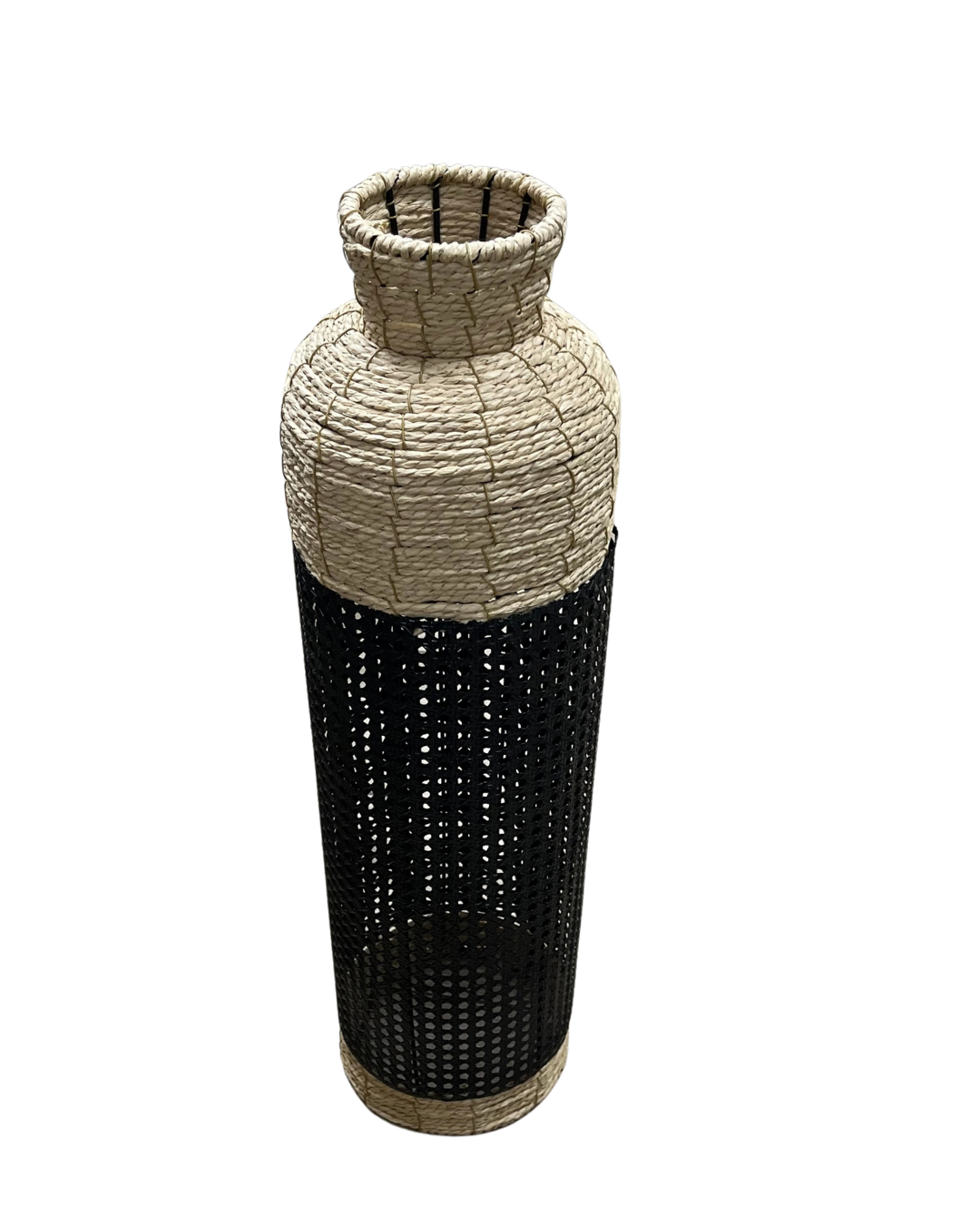 Two-Tone Woven Vase