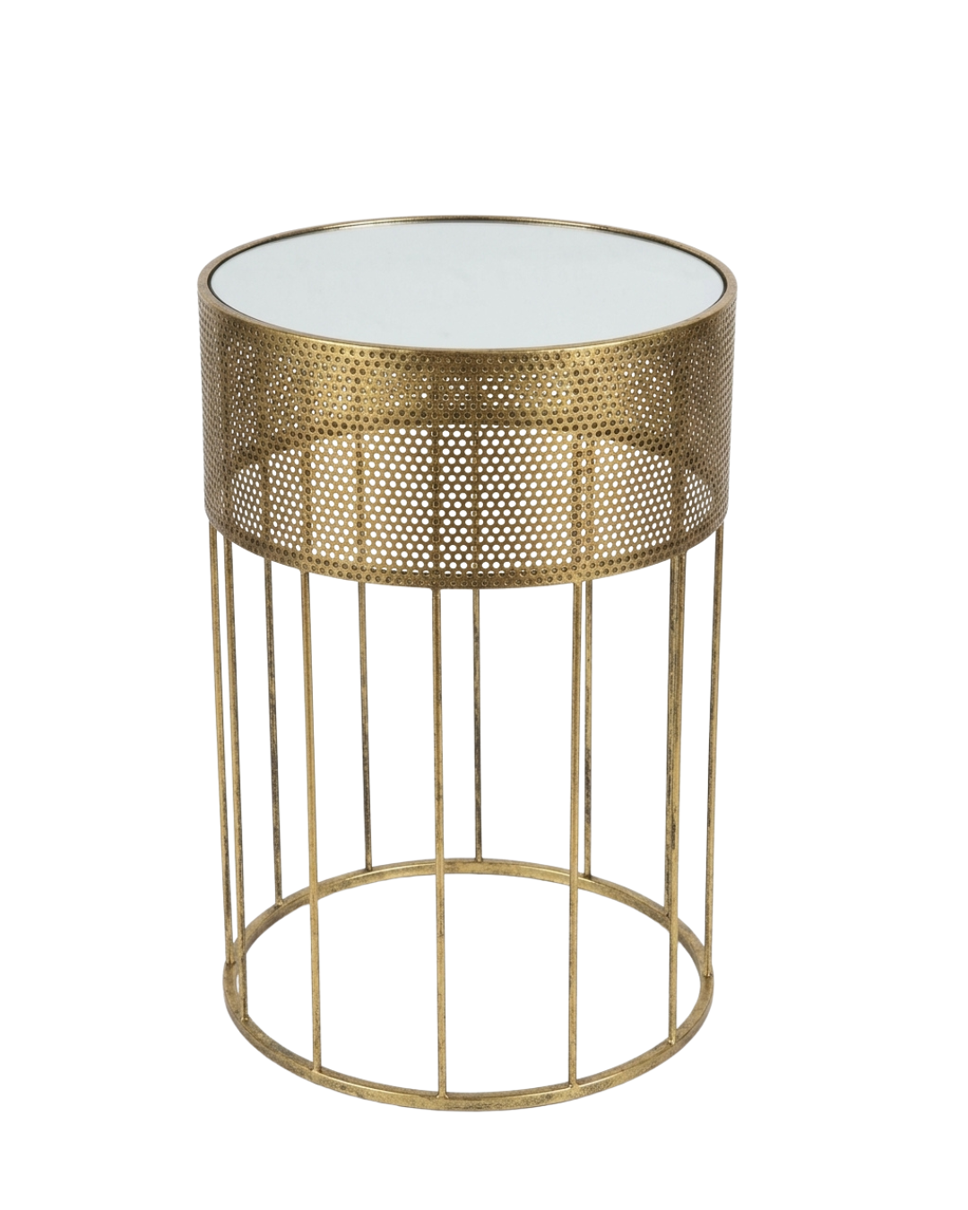 Gold Side Table
