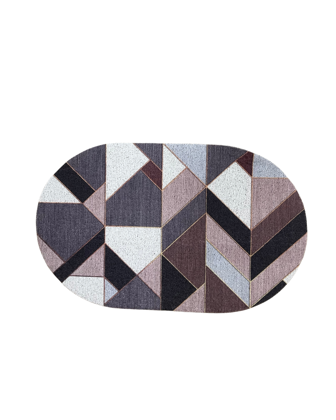 Artistic Printed Oval Entryway & Floor Mat - Image 5
