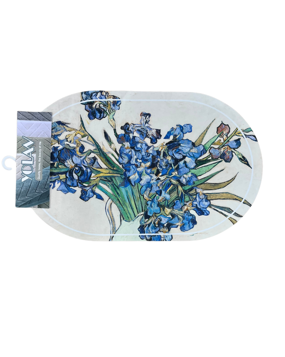 Artistic Printed Oval Entryway & Floor Mat - Image 8