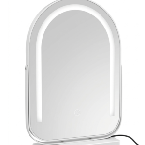 LED Illuminated Tabletop Vanity Mirror with Smart Touch Control