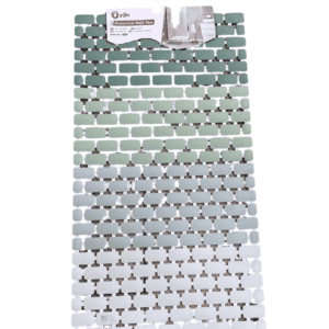 Non-Slip Brick-Pattern Interlocking Bath & Shower Mat
