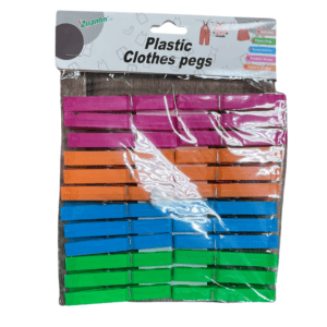 Multi-Colour Clothes Pegs