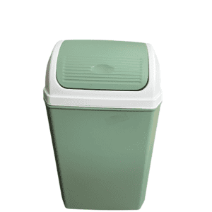 Small Swing-Top Desktop & Countertop Trash Can