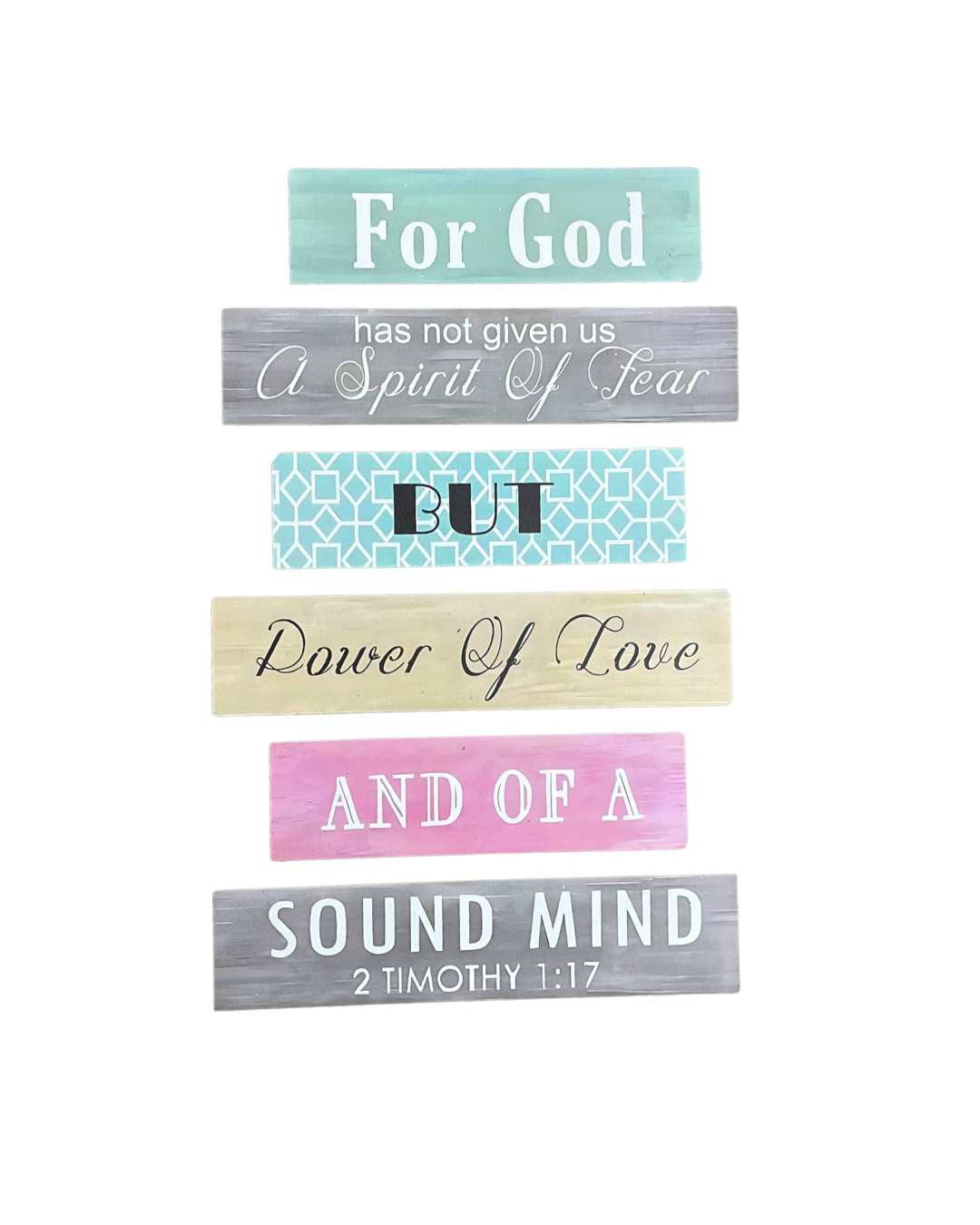 Scripture Wooden Wall Hanging
