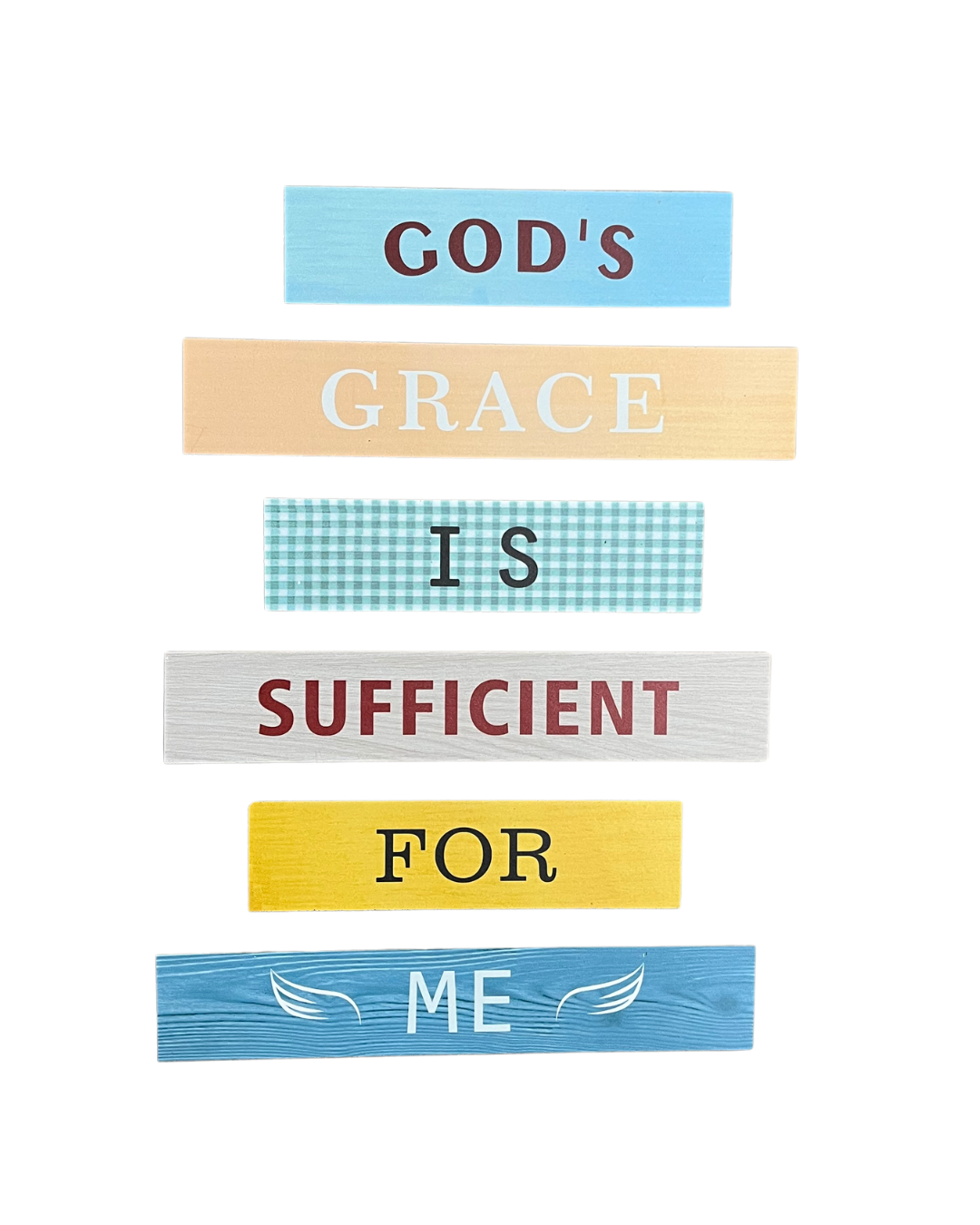 Scripture Wooden Wall Hanging