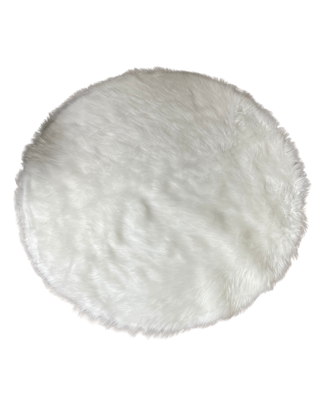 Round Fluffy Area Rug - Image 4