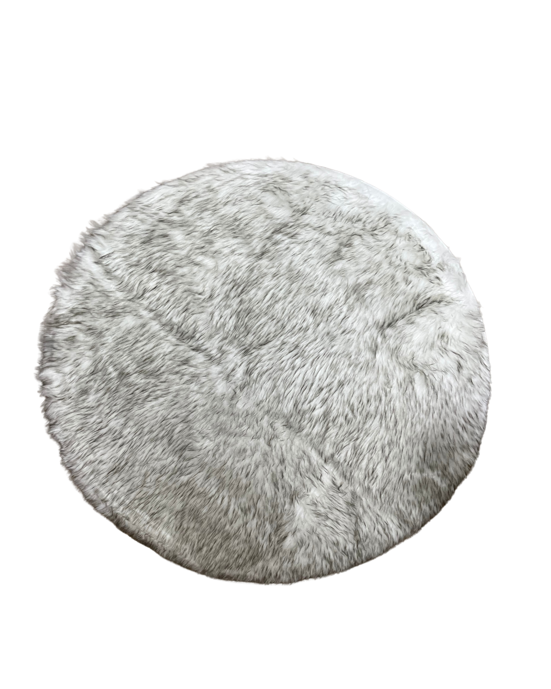 Round Fluffy Area Rug - Image 3