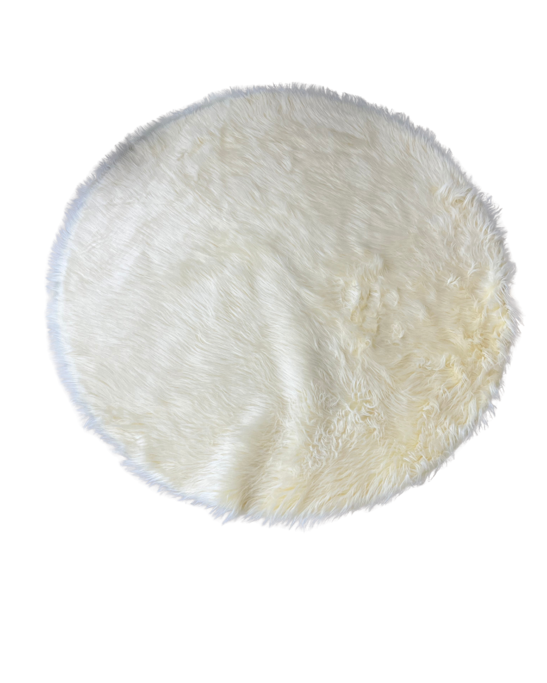 Round Fluffy Area Rug - Image 2