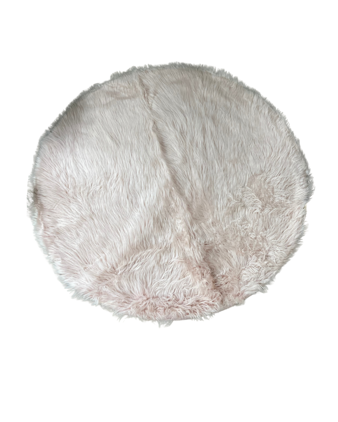Round Fluffy Area Rug