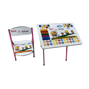 Kids Folding Study Table and Chair Set